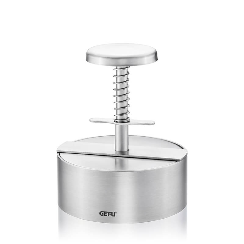 GEFU Profi-Hamburgerpresse Pätti aus Edelstahl Ø 11,5 cm weitere Ansicht GEFU Profi-Hamburgerpresse Pätti aus Edelstahl Ø 11,5 cm