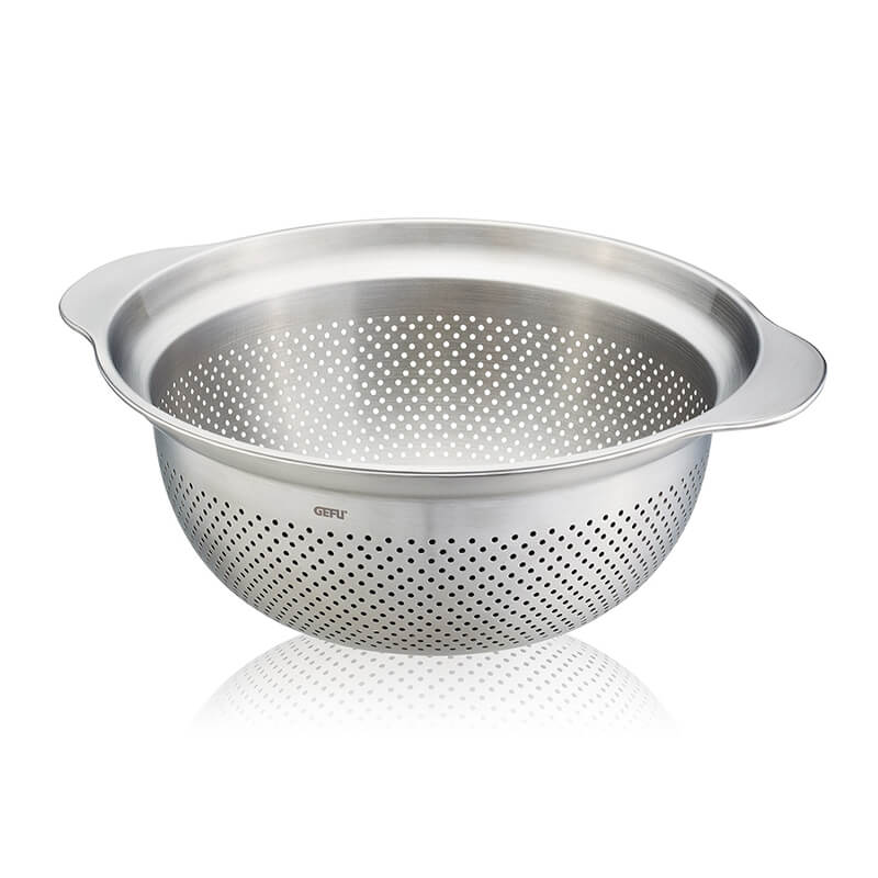 GEFU Seiher Premio aus Edelstahl, Ø 27 cm weitere Ansicht GEFU Seiher Premio aus Edelstahl, Ø 27 cm