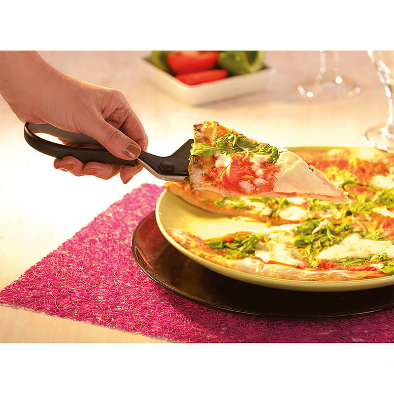 GEFU Pizzaschere Pezzo aus Edelstahl & Kunststoff, schwarz / rot weitere Ansicht GEFU Pizzaschere Pezzo aus Edelstahl & Kunststoff, schwarz / rot
