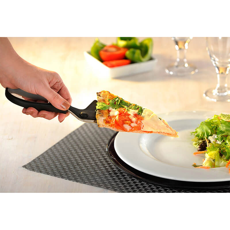 GEFU Pizzaschere Pezzo aus Edelstahl & Kunststoff, schwarz / rot weitere Ansicht GEFU Pizzaschere Pezzo aus Edelstahl & Kunststoff, schwarz / rot