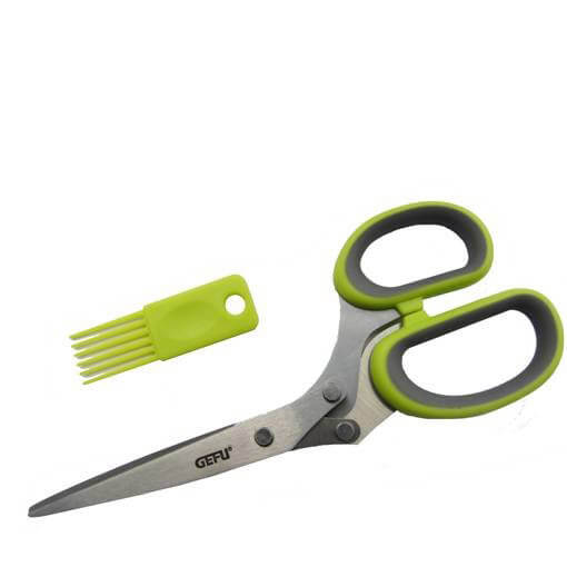 GEFU Kräuterschere Cutare aus Metall & Kunststoff inkl. Reinigungskamm, grün weitere Ansicht GEFU Kräuterschere Cutare aus Metall & Kunststoff inkl. Reinigungskamm, grün