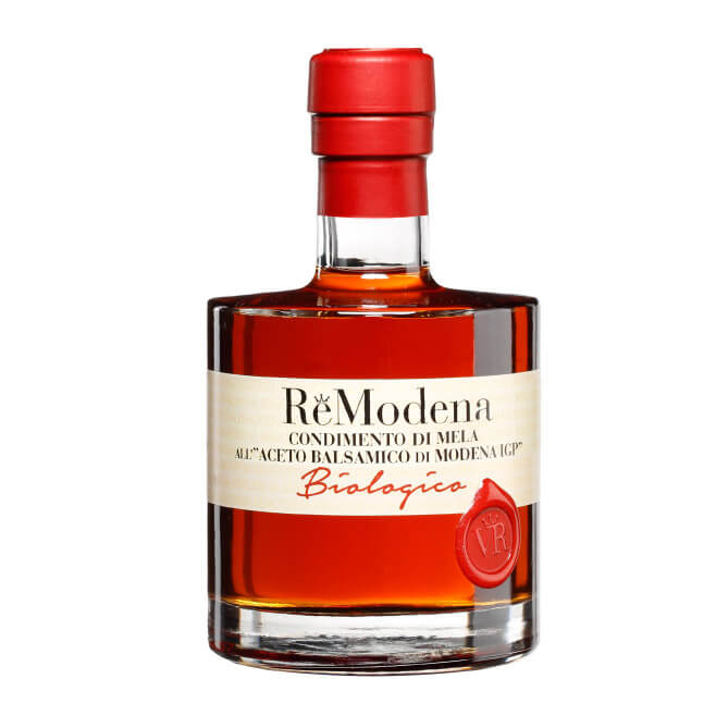 Remodena Apfelbalsamico aus Modena IGP Bio, 250 ml weitere Ansicht Remodena Apfelbalsamico aus Modena IGP Bio, 250 ml