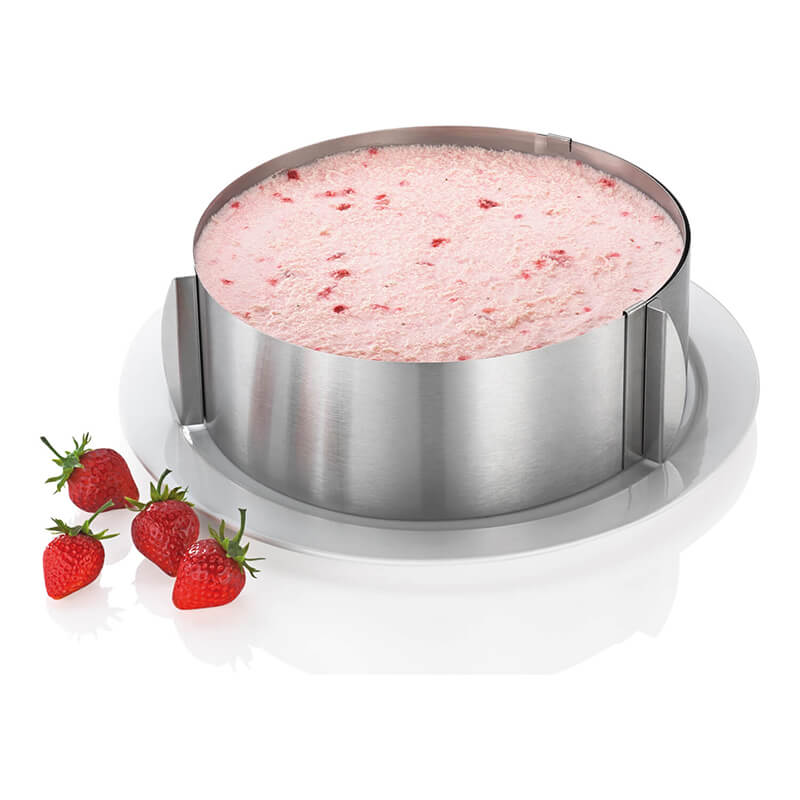 Tortenring Bake rund & verstellbar von Küchenprofi weitere Ansicht Tortenring Bake rund & verstellbar von Küchenprofi