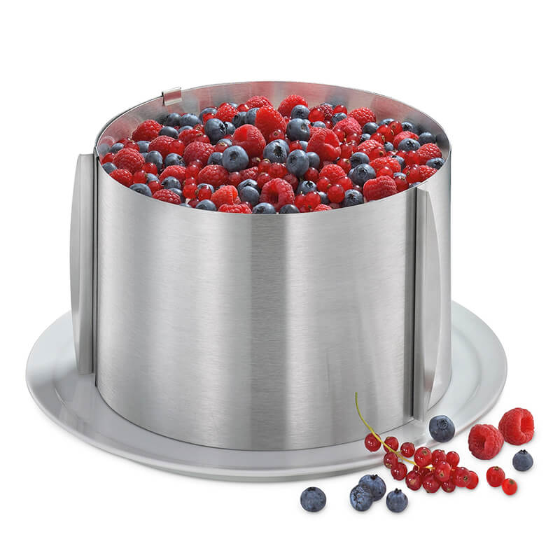 Tortenring Bake rund & verstellbar - extra hoch von Küchenprofi weitere Ansicht Tortenring Bake rund & verstellbar - extra hoch von Küchenprofi