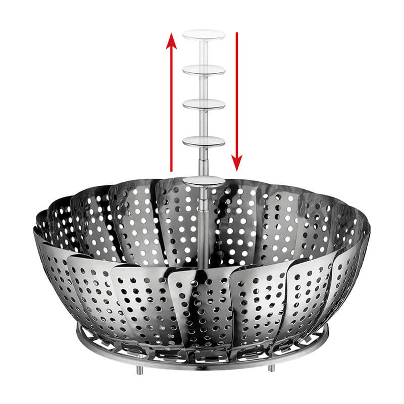 Dämpfeinsatz klappbar, Ø 20 cm von Küchenprofi weitere Ansicht Dämpfeinsatz klappbar, Ø 20 cm von Küchenprofi