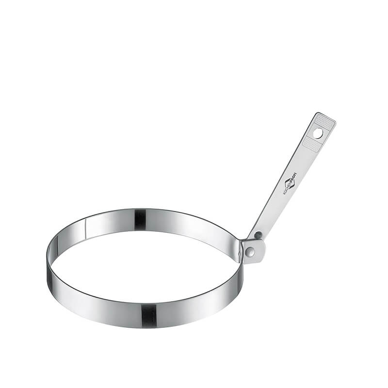 Setzei-Ring Kreis aus Edelstahl 2er Set, Ø 10,5 cm von Küchenprofi
