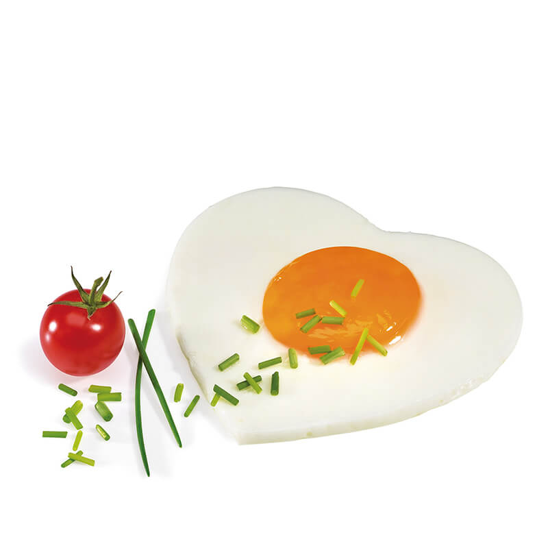 Setzei-Ring Herz aus Edelstahl 2er Set, Ø 9,5 cm von Küchenprofi weitere Ansicht Setzei-Ring Herz aus Edelstahl 2er Set, Ø 9,5 cm von Küchenprofi