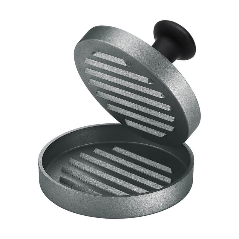 Hamburgerpresse Classic BBQ aus Aluminium von Küchenprofi weitere Ansicht Hamburgerpresse Classic BBQ aus Aluminium von Küchenprofi