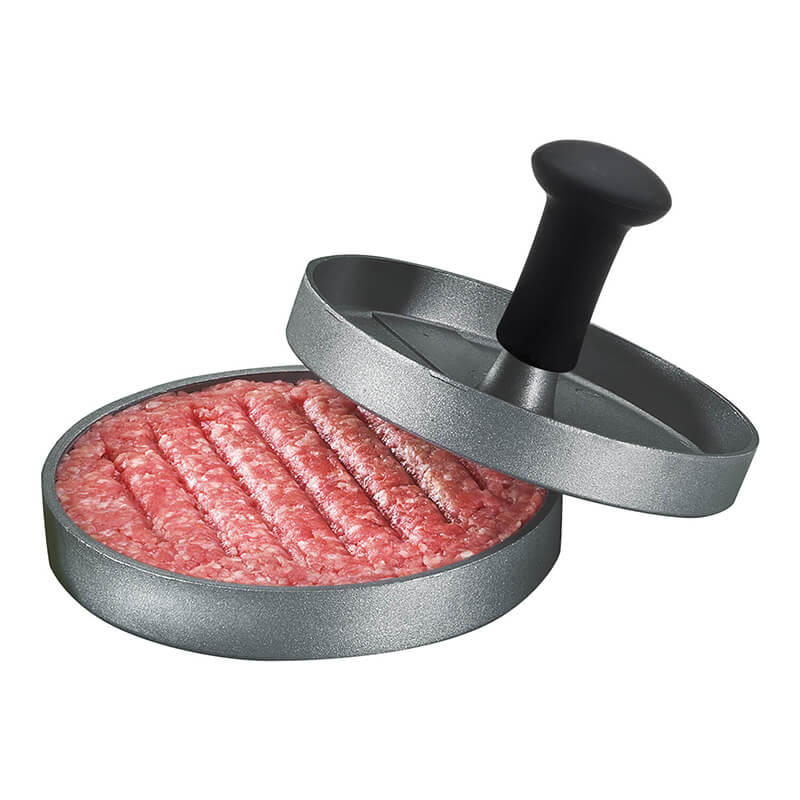 Hamburgerpresse Classic BBQ aus Aluminium von Küchenprofi weitere Ansicht Hamburgerpresse Classic BBQ aus Aluminium von Küchenprofi