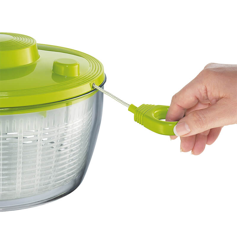 Salatschleuder aus Kunststoff 3,25 Liter, grün von Küchenprofi