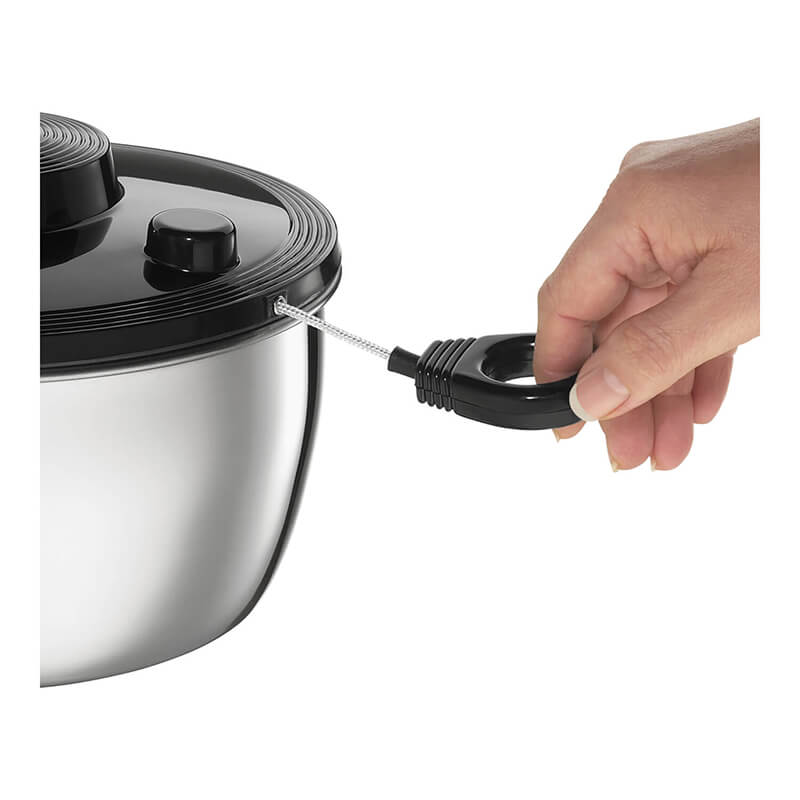 Salatschleuder aus Edelstahl 3,25 Liter von Küchenprofi weitere Ansicht Salatschleuder aus Edelstahl 3,25 Liter von Küchenprofi