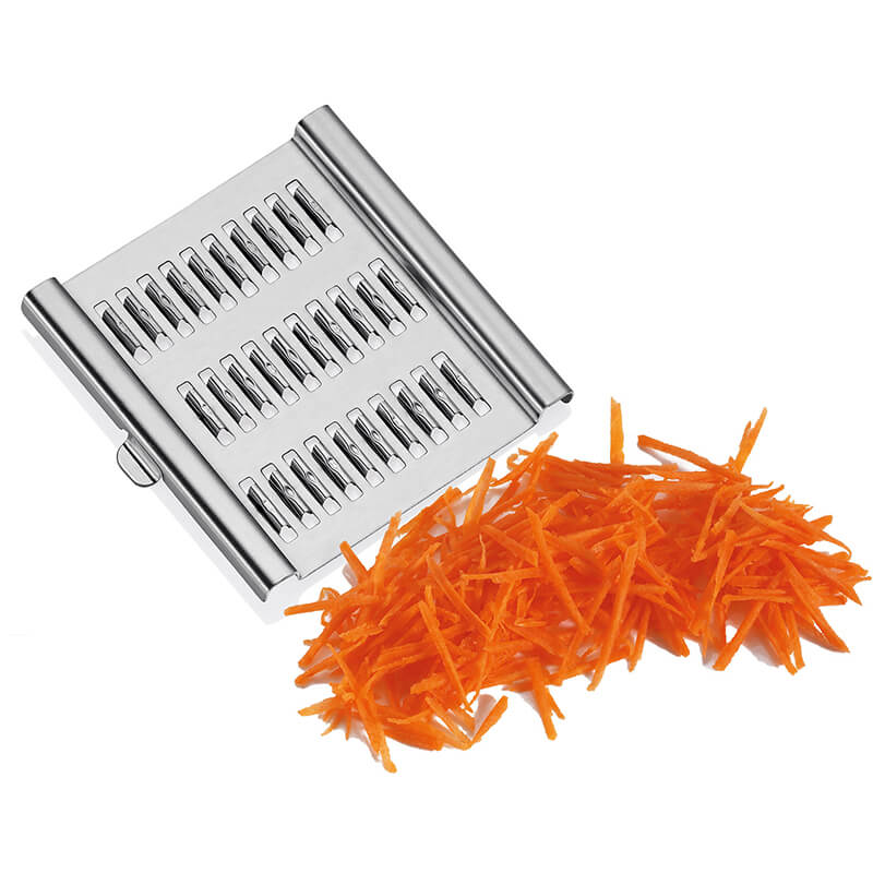 Multihobel Master Grip mit 3 Einsätzen aus Edelstahl von Küchenprofi weitere Ansicht Multihobel Master Grip mit 3 Einsätzen aus Edelstahl von Küchenprofi
