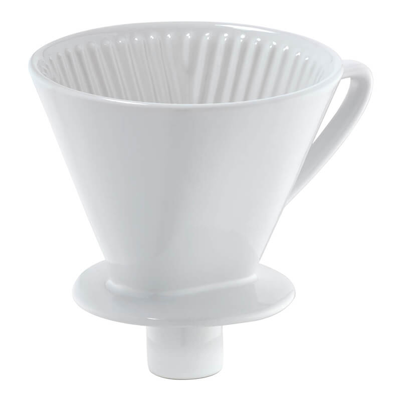 Cilio Kaffeefilter weiß mit Stutzen für 8 - 10 Tassen, Gr. 4 weitere Ansicht Cilio Kaffeefilter weiß mit Stutzen für 8 - 10 Tassen, Gr. 4