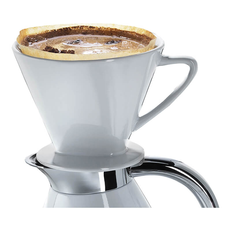 Cilio Kaffeefilter weiß mit Stutzen für 8 - 10 Tassen, Gr. 4 weitere Ansicht Cilio Kaffeefilter weiß mit Stutzen für 8 - 10 Tassen, Gr. 4