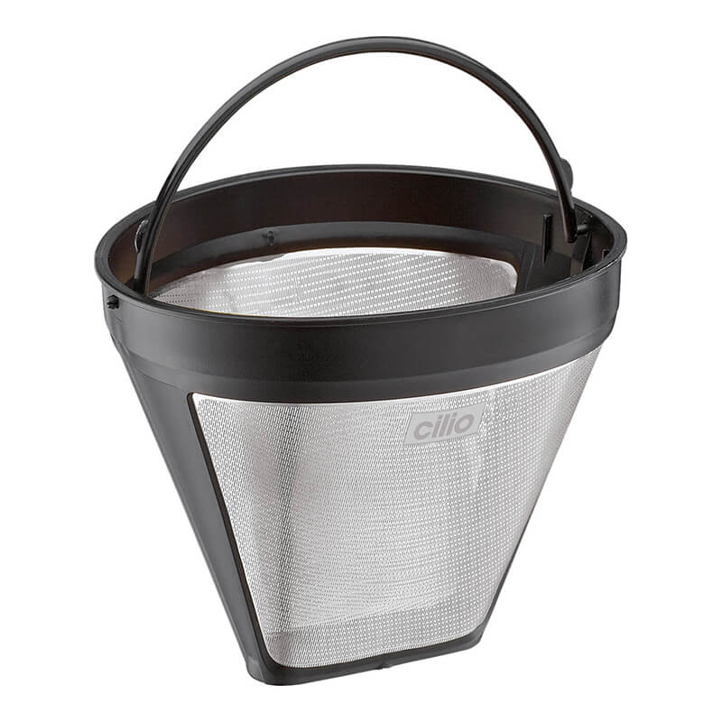 Cilio Dauerfilter für Kaffee Edelstahl für 8 - 10 Tassen, Gr. 4 weitere Ansicht Cilio Dauerfilter für Kaffee Edelstahl für 8 - 10 Tassen, Gr. 4