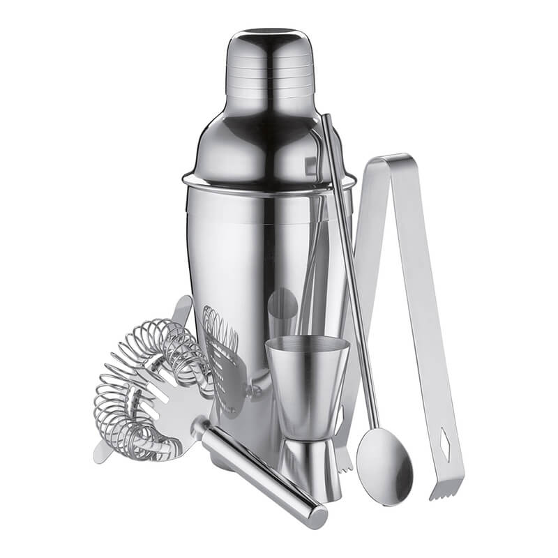 Cilio Bar-Set 5-teilig - professionelle Grundausstattung aus Edelstahl weitere Ansicht Cilio Bar-Set 5-teilig - professionelle Grundausstattung aus Edelstahl