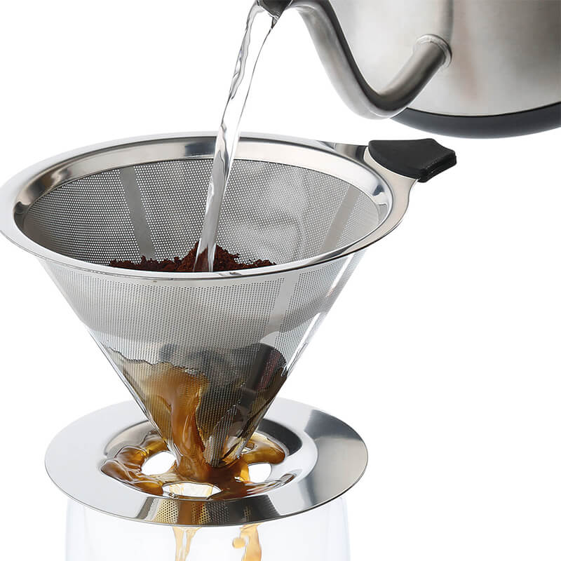 Cilio Dauerfilter für Kaffee mit Standfuß für 8 - 10 Tassen, Gr. 4 weitere Ansicht Cilio Dauerfilter für Kaffee mit Standfuß für 8 - 10 Tassen, Gr. 4