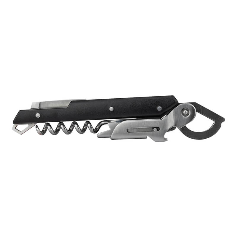 Peugeot Clavelin - Kellnermesser aus Edelstahl schwarz