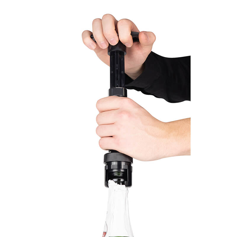 Peugeot Epivak Duo - Doppelpumpe mit Umschaltfunktion für Wein und Champagner weitere Ansicht Peugeot Epivak Duo - Doppelpumpe mit Umschaltfunktion für Wein und Champagner