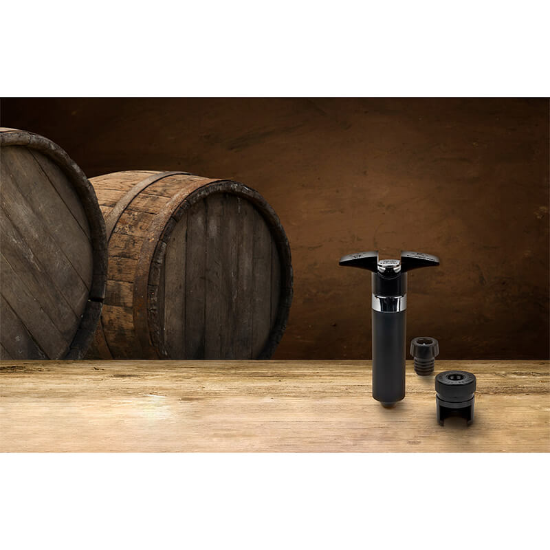 Peugeot Epivak Duo - Doppelpumpe mit Umschaltfunktion für Wein und Champagner weitere Ansicht Peugeot Epivak Duo - Doppelpumpe mit Umschaltfunktion für Wein und Champagner