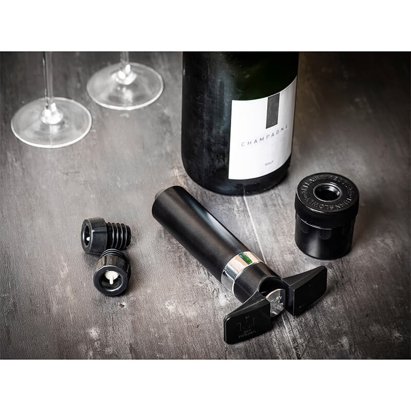 Peugeot Epivak Duo - Doppelpumpe mit Umschaltfunktion für Wein und Champagner