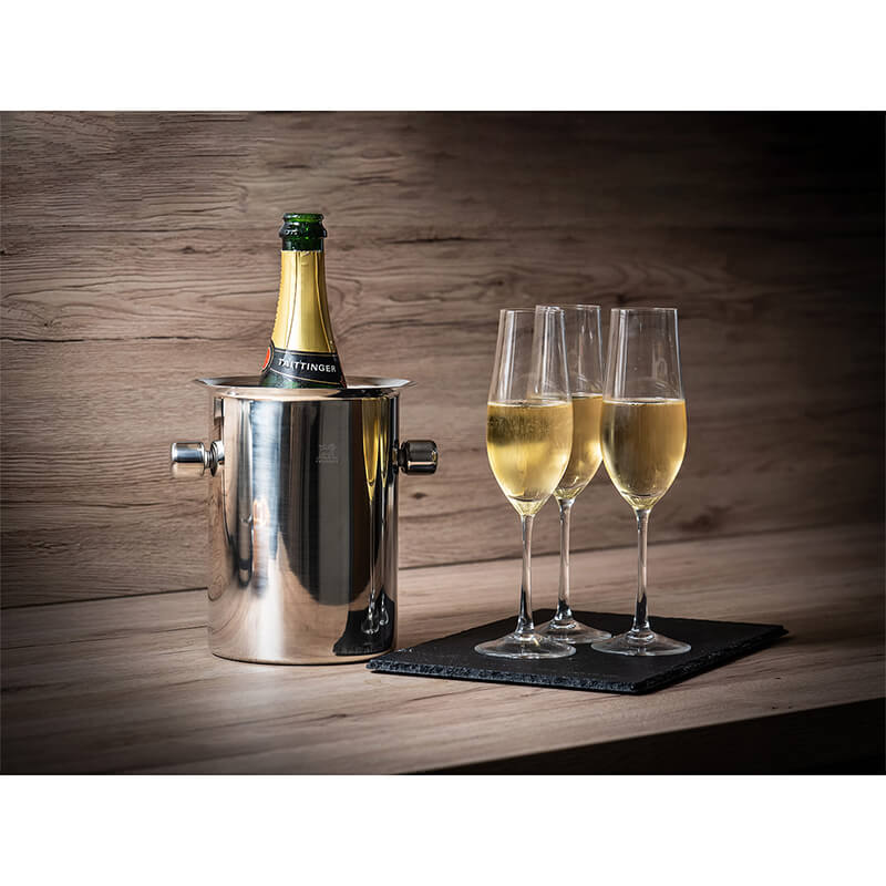 Peugeot Weinkühler / Champagnerkühler - mit Wärmeaustausch über Kühlakkus weitere Ansicht Peugeot Weinkühler / Champagnerkühler - mit Wärmeaustausch über Kühlakkus