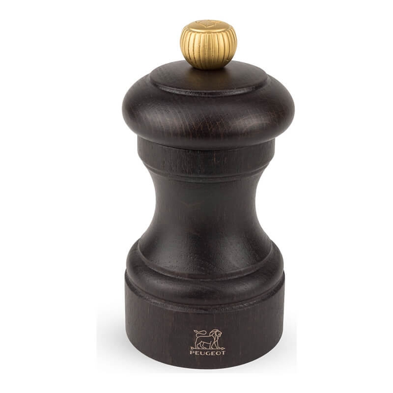 Peugeot Bistro manuelle Pfeffermühle aus Holz schokolade, 10 cm weitere Ansicht Peugeot Bistro manuelle Pfeffermühle aus Holz schokolade, 10 cm