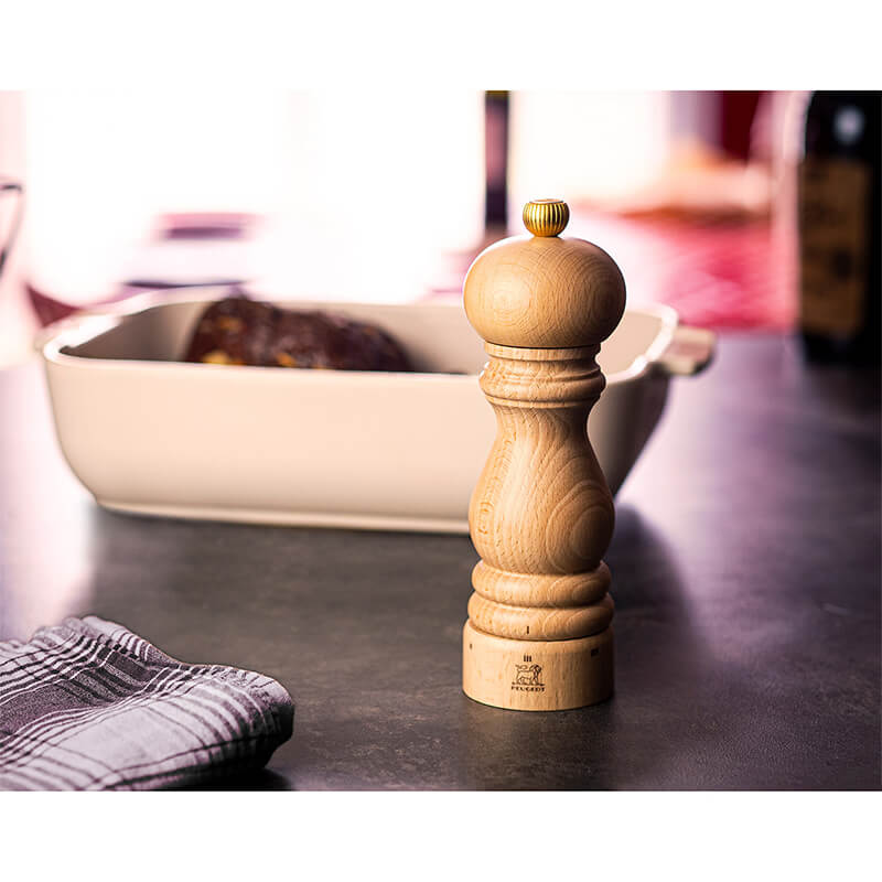 Peugeot Paris manuelle Pfeffermühle aus Holz mit u'Select-System natur, 22 cm weitere Ansicht Peugeot Paris manuelle Pfeffermühle aus Holz mit u'Select-System natur, 22 cm