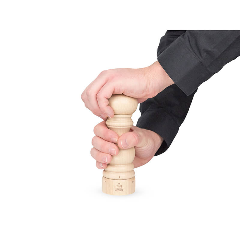 Peugeot Paris manuelle Pfeffermühle aus Holz mit u'Select-System natur, 18 cm weitere Ansicht Peugeot Paris manuelle Pfeffermühle aus Holz mit u'Select-System natur, 18 cm