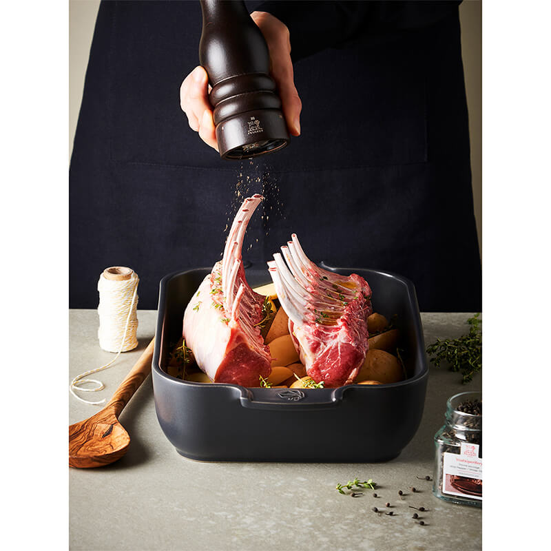 Peugeot Paris manuelle Pfeffermühle aus Holz mit u'Select-System schokolade, 22 cm weitere Ansicht Peugeot Paris manuelle Pfeffermühle aus Holz mit u'Select-System schokolade, 22 cm