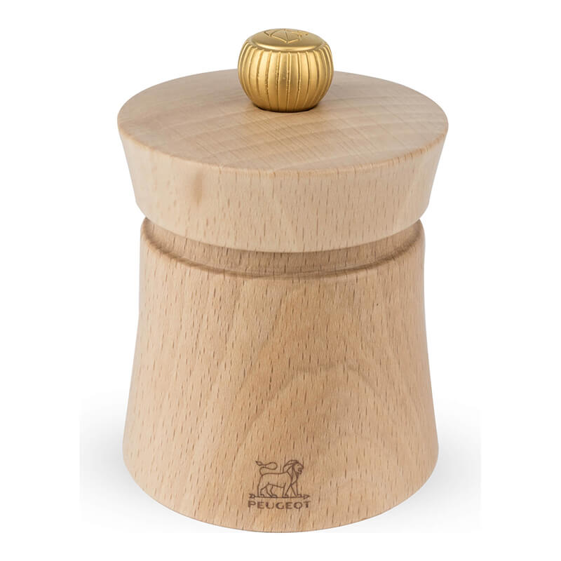 Peugeot Baya manuelle Salzmühle aus Holz natur, 8 cm weitere Ansicht Peugeot Baya manuelle Salzmühle aus Holz natur, 8 cm