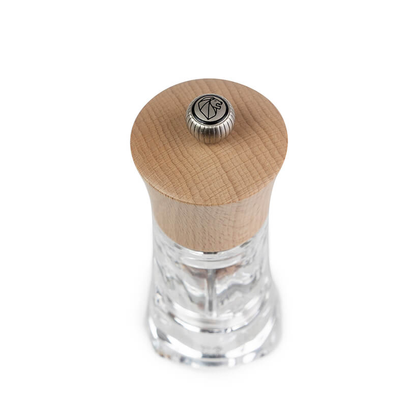 Peugeot Oléron manuelle Chilimühle aus Holz & Acryl natur, 14 cm weitere Ansicht Peugeot Oléron manuelle Chilimühle aus Holz & Acryl natur, 14 cm