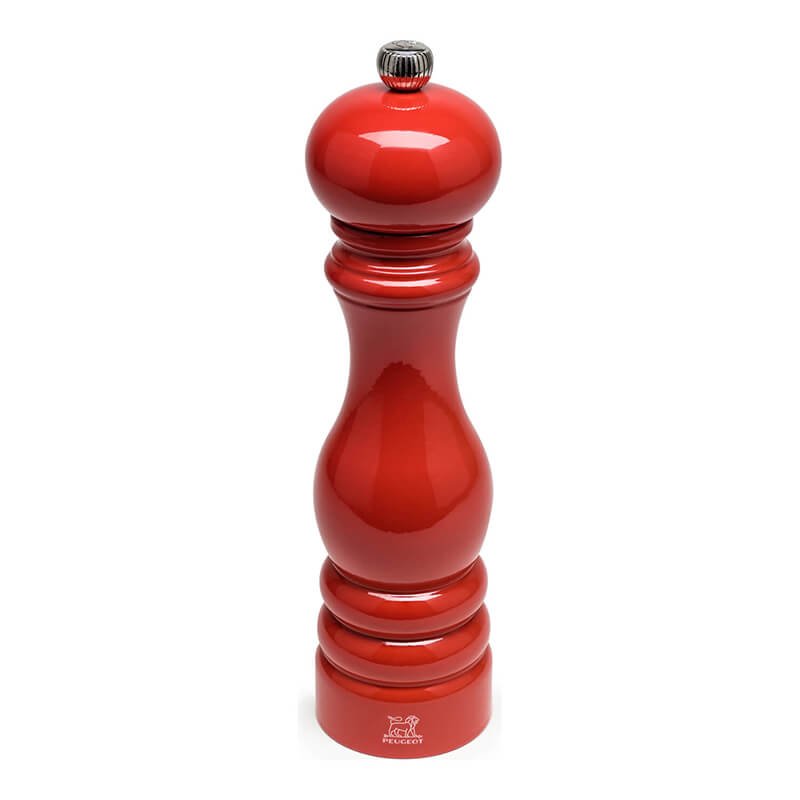 Peugeot Paris manuelle Pfeffermühle aus Holz mohnblumenrot, 22 cm weitere Ansicht Peugeot Paris manuelle Pfeffermühle aus Holz mohnblumenrot, 22 cm