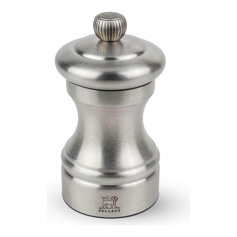 Peugeot Bistro Chef manuelle Pfeffermühle aus Edelstahl, 10 cm weitere Ansicht Peugeot Bistro Chef manuelle Pfeffermühle aus Edelstahl, 10 cm