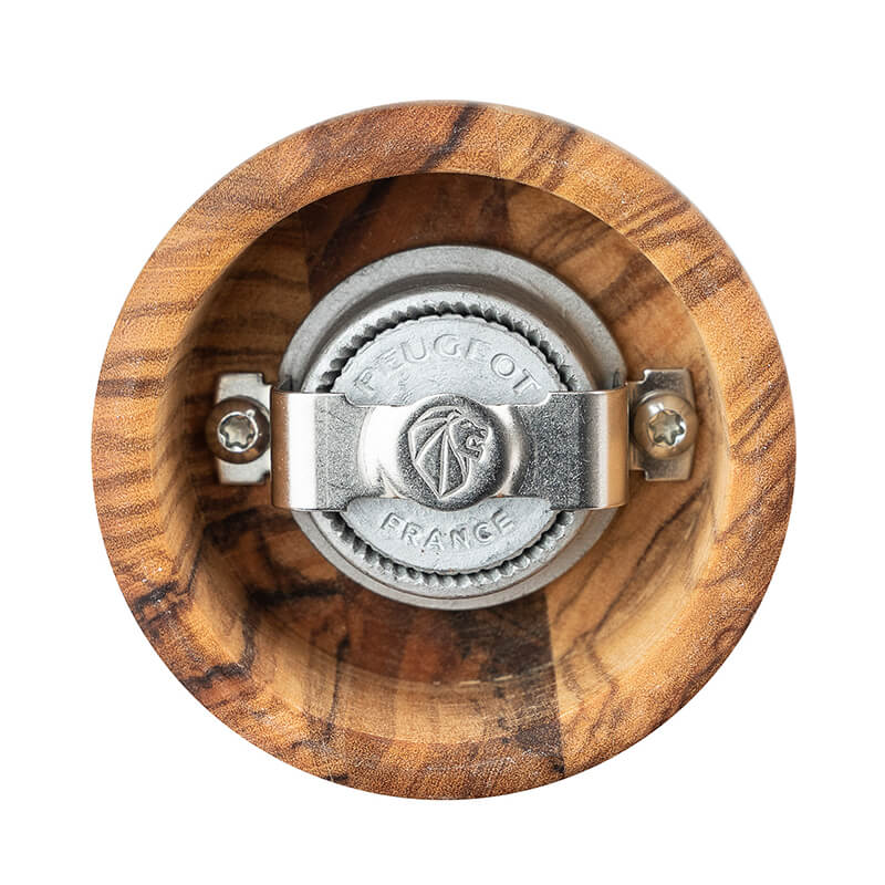 Peugeot Fidji manuelle Pfeffermühle aus Olivenholz & Edelstahl, 20 cm weitere Ansicht Peugeot Fidji manuelle Pfeffermühle aus Olivenholz & Edelstahl, 20 cm