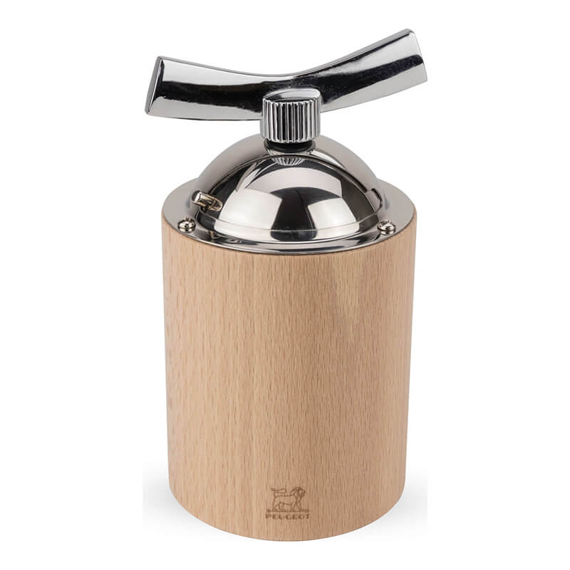 Peugeot Isen manuelle Leinsamenmühle aus Holz & Edelstahl, 13 cm weitere Ansicht Peugeot Isen manuelle Leinsamenmühle aus Holz & Edelstahl, 13 cm