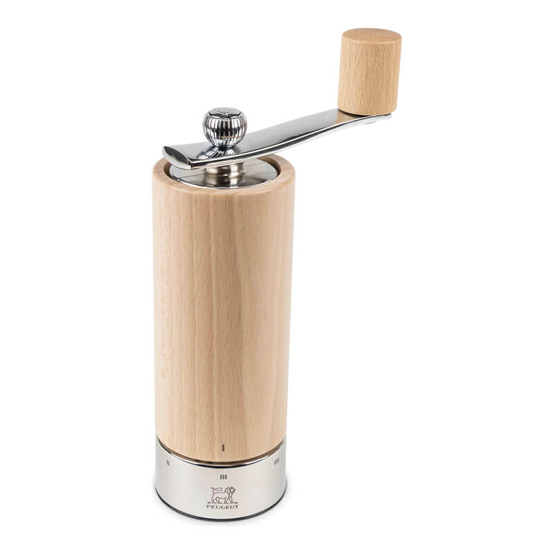 Peugeot Isen manuelle Pfeffermühle aus Holz mit Kurbel & u'Select-System natur, 18 cm weitere Ansicht Peugeot Isen manuelle Pfeffermühle aus Holz mit Kurbel & u'Select-System natur, 18 cm