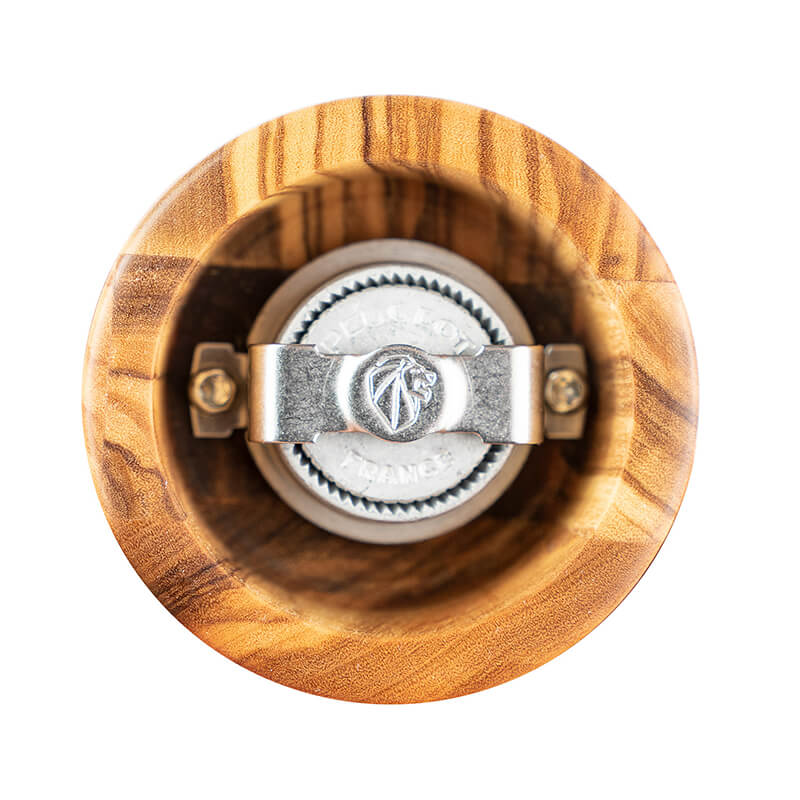 Peugeot Bistro manuelle Pfeffermühle aus Olivenholz, 10 cm