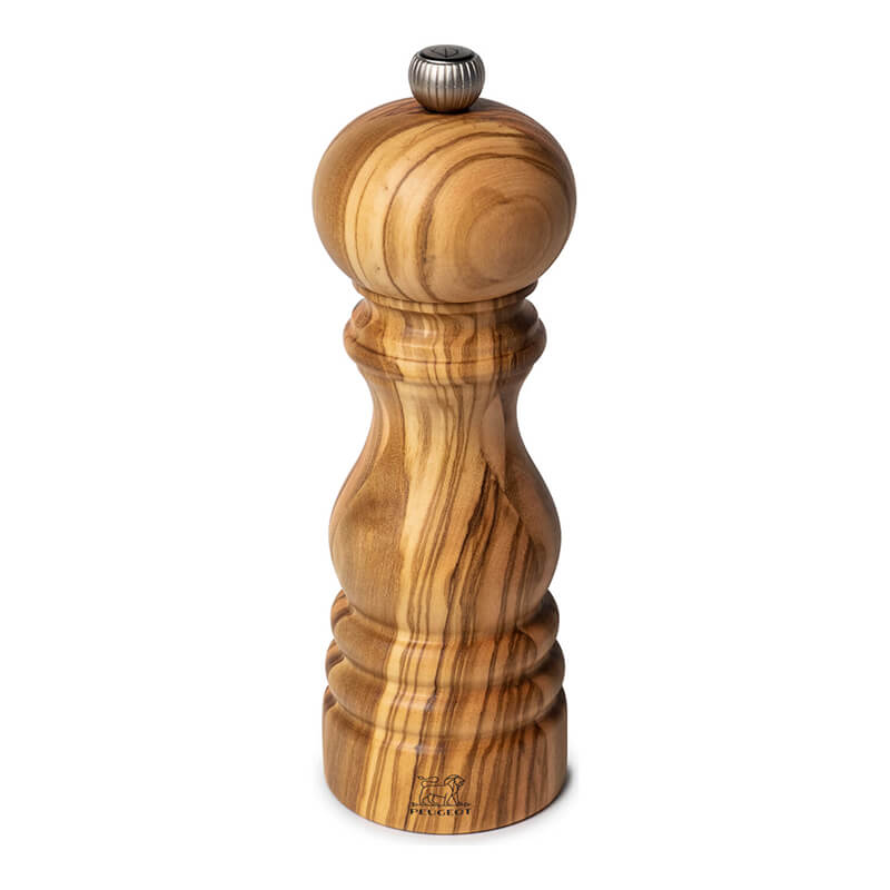 Peugeot Paris manuelle Pfeffermühle aus Olivenholz, 18 cm weitere Ansicht Peugeot Paris manuelle Pfeffermühle aus Olivenholz, 18 cm