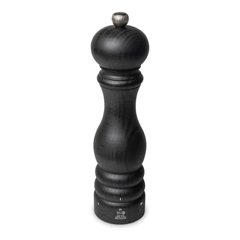 Peugeot Paris Graphite manuelle Salzmühle aus Holz mit u´Select-System schwarz, 22 cm weitere Ansicht Peugeot Paris Graphite manuelle Salzmühle aus Holz mit u´Select-System schwarz, 22 cm