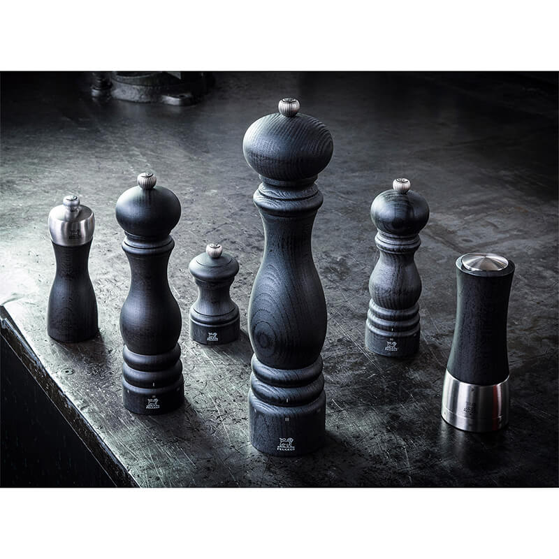 Peugeot Paris Graphite manuelle Pfeffermühle aus Holz mit u´Select-System schwarz, 30 cm weitere Ansicht Peugeot Paris Graphite manuelle Pfeffermühle aus Holz mit u´Select-System schwarz, 30 cm