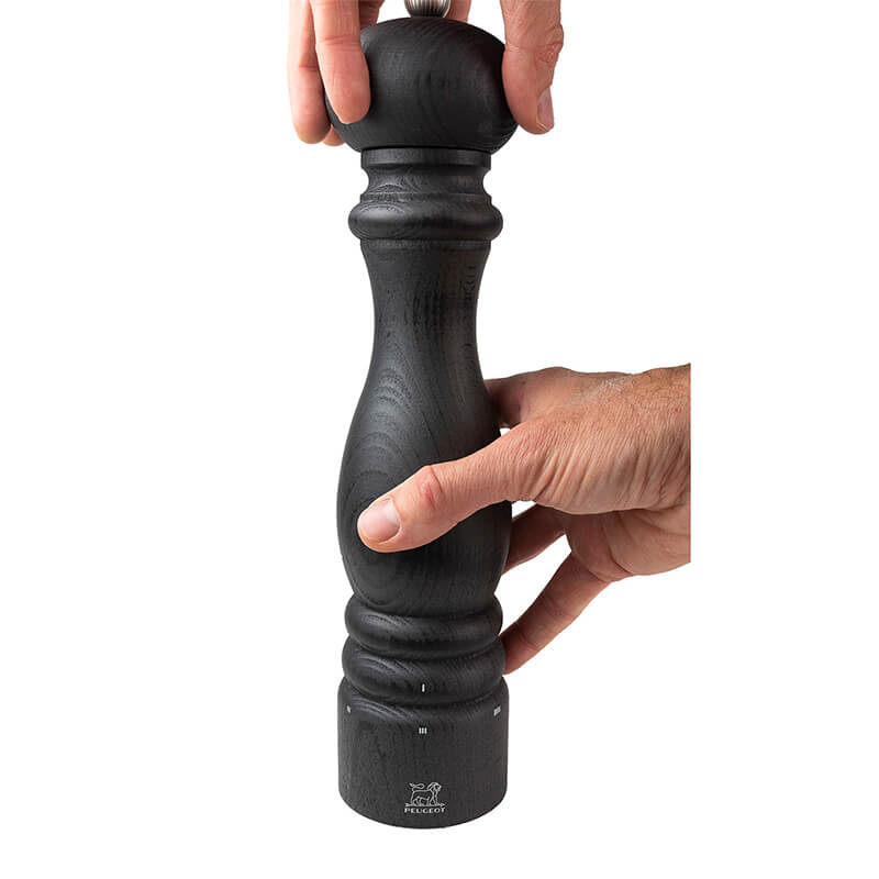 Peugeot Paris Graphite manuelle Salzmühle aus Holz mit u´Select-System schwarz, 30 cm weitere Ansicht Peugeot Paris Graphite manuelle Salzmühle aus Holz mit u´Select-System schwarz, 30 cm