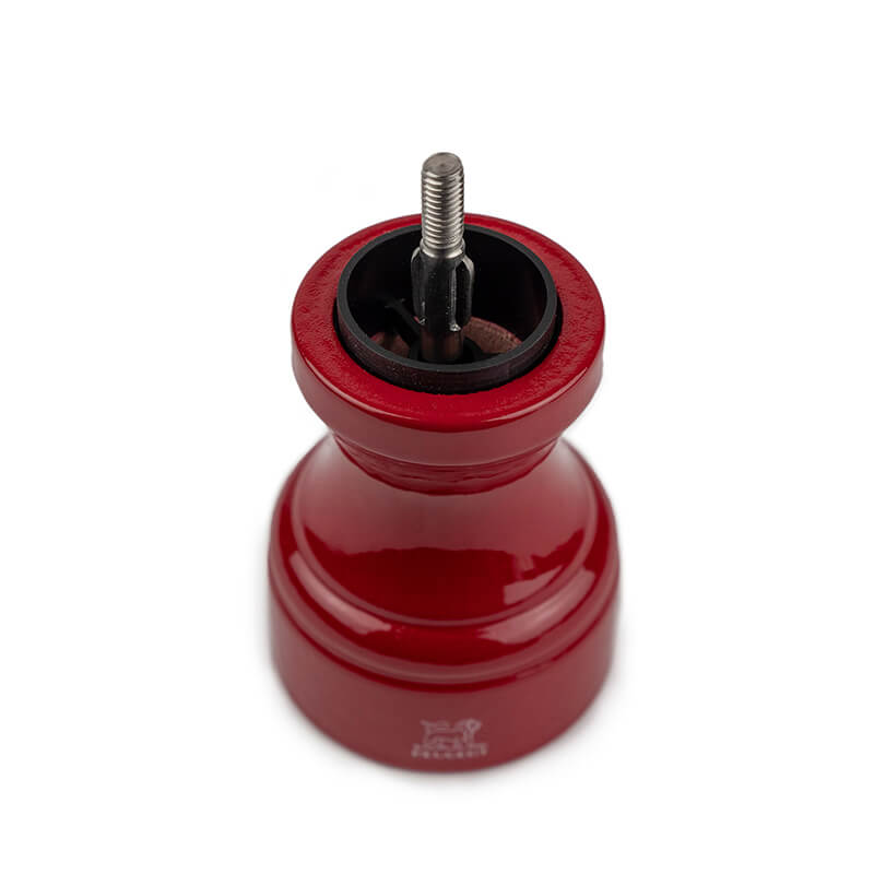 Peugeot Bistro manuelle Pfeffermühle aus Holz, lackiert passionsrot, 10 cm weitere Ansicht Peugeot Bistro manuelle Pfeffermühle aus Holz, lackiert passionsrot, 10 cm