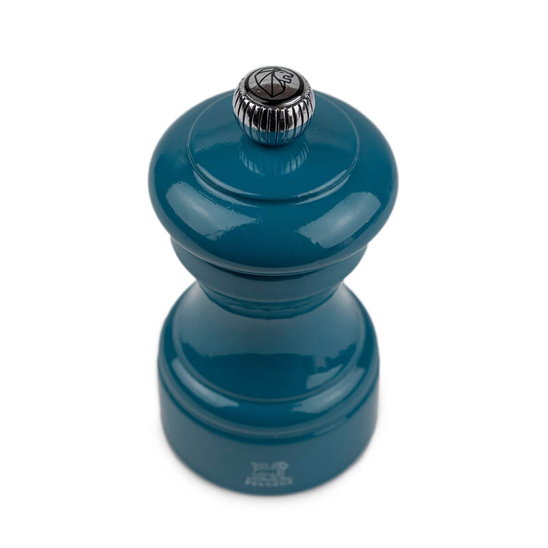 Peugeot Bistro manuelle Pfeffermühle aus Holz, lackiert pazifikblau, 10 cm weitere Ansicht Peugeot Bistro manuelle Pfeffermühle aus Holz, lackiert pazifikblau, 10 cm