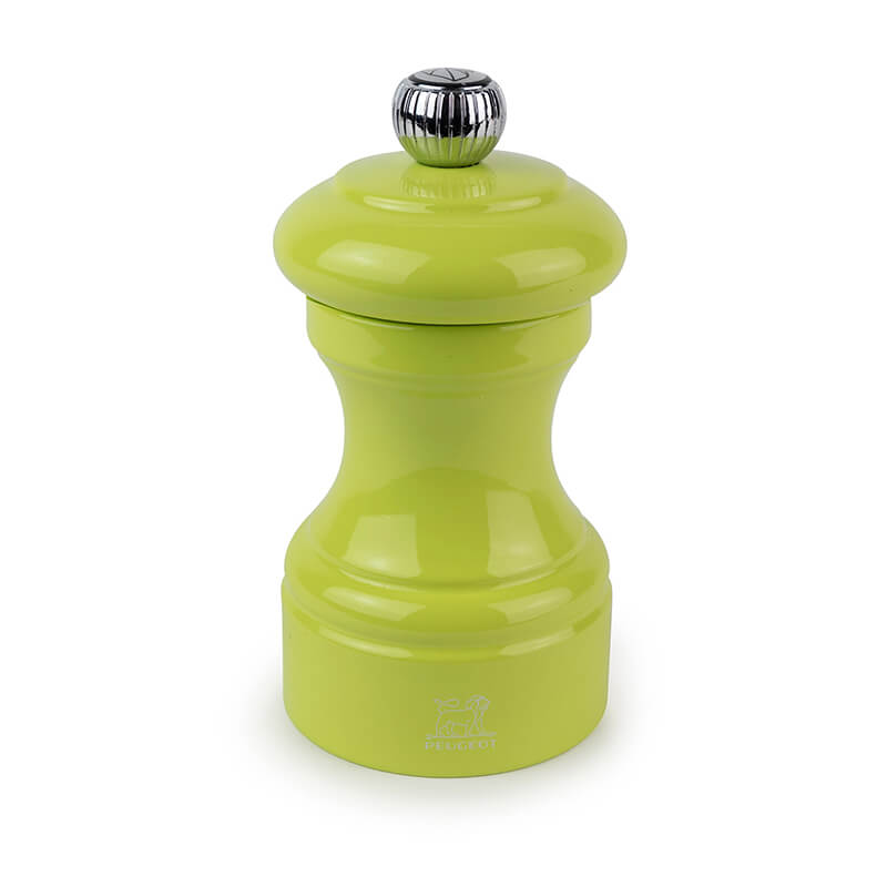 Peugeot Bistro manuelle Pfeffermühle aus Holz, lackiert pistaziengrün, 10 cm weitere Ansicht Peugeot Bistro manuelle Pfeffermühle aus Holz, lackiert pistaziengrün, 10 cm