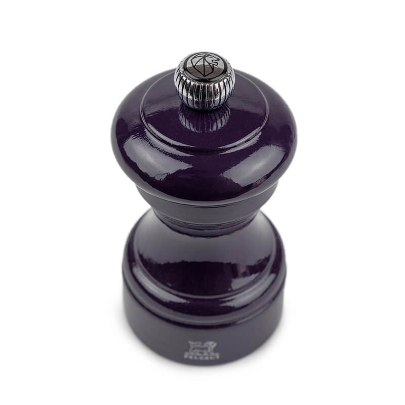 Peugeot Bistro manuelle Pfeffermühle aus Holz, lackiert aubergine, 10 cm weitere Ansicht Peugeot Bistro manuelle Pfeffermühle aus Holz, lackiert aubergine, 10 cm