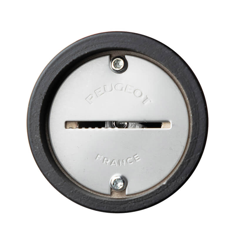 Peugeot Isen manuelle Muskatmühle schwarz matt, 15 cm weitere Ansicht Peugeot Isen manuelle Muskatmühle schwarz matt, 15 cm