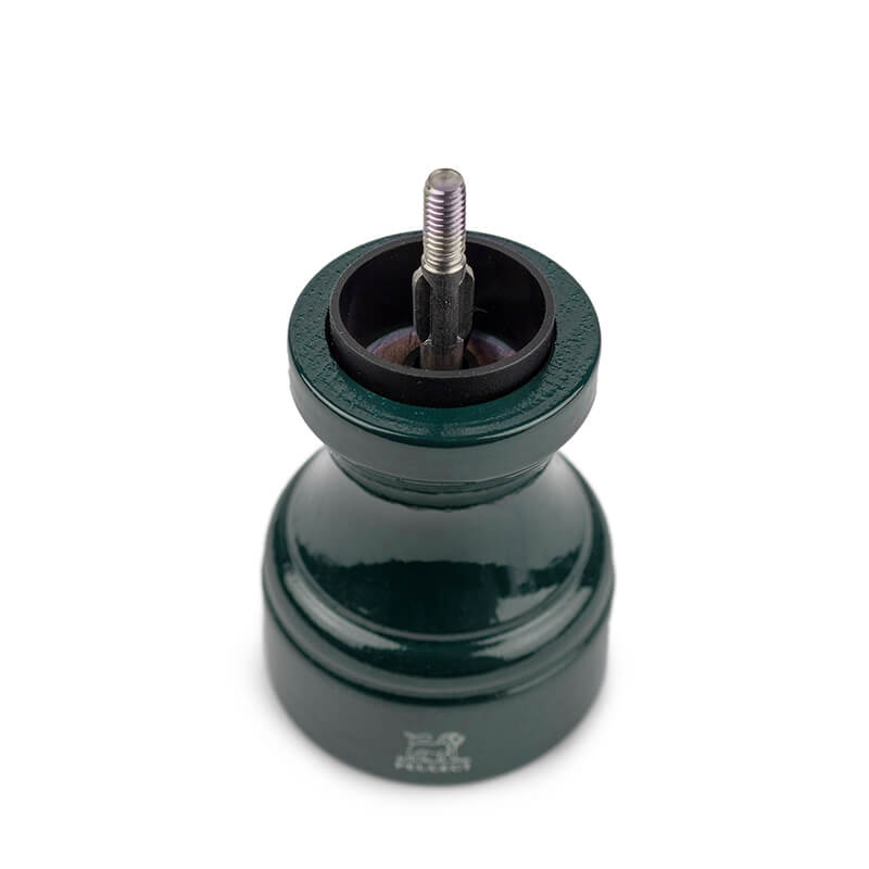 Peugeot Bistro manuelle Pfeffermühle aus Holz, lackiert dunkelgrün, 10 cm weitere Ansicht Peugeot Bistro manuelle Pfeffermühle aus Holz, lackiert dunkelgrün, 10 cm