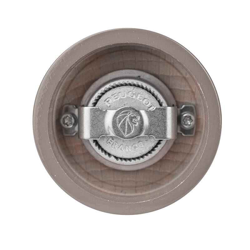 Peugeot Bistro manuelle Pfeffermühle aus Holz, lackiert grau, 10 cm weitere Ansicht Peugeot Bistro manuelle Pfeffermühle aus Holz, lackiert grau, 10 cm