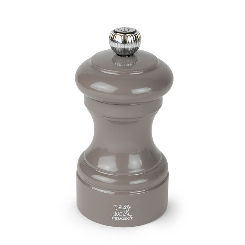 Peugeot Bistro manuelle Pfeffermühle aus Holz, lackiert grau, 10 cm weitere Ansicht Peugeot Bistro manuelle Pfeffermühle aus Holz, lackiert grau, 10 cm